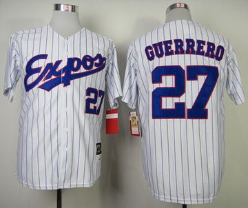 Washington Nationals white Throwback jersey
