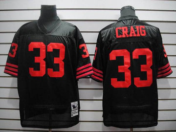 Roger Craig San Francisco 49ers black Throwback jersey