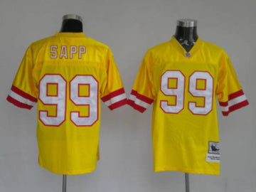 Custom Tampa Bay Buccaneers yellow jersey