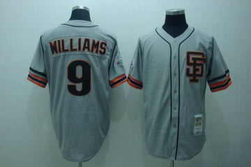 Matt Williams San Francisco Giants grey Throwback jersey