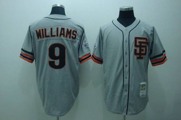 Matt Williams San Francisco Giants grey Throwback jersey