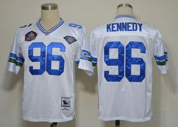 Seattle Seahawks white Throwback jersey