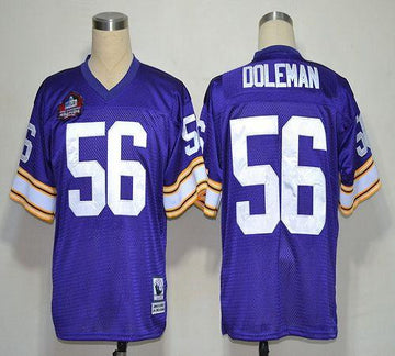 Minnesota Vikings purple Throwback jersey
