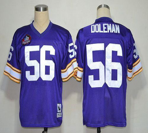 Minnesota Vikings purple Throwback jersey