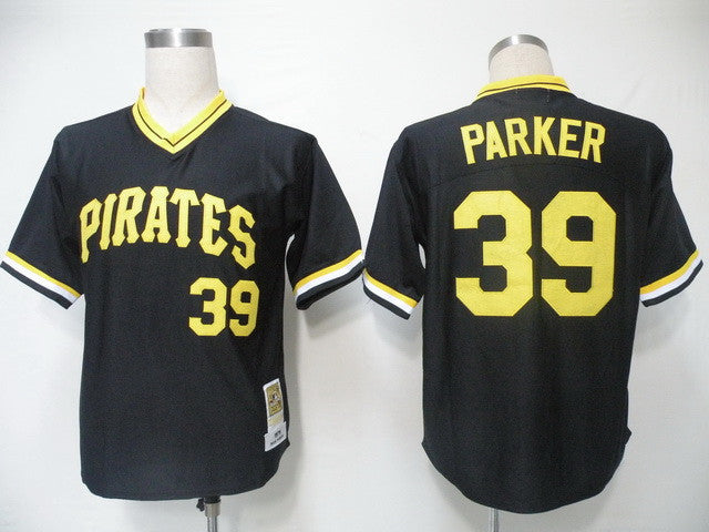 Dave Parker Pittsburgh Pirates black Throwback jersey