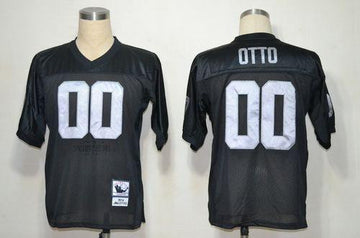 Jim Otto Las Vegas Raiders black Throwback jersey