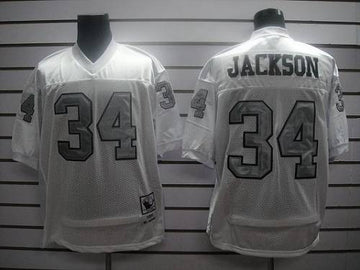 Bo Jackson Las Vegas Raiders white jersey