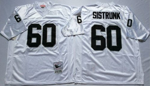 Otis Sistrunk Las Vegas Raiders white Throwback jersey