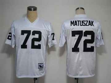 John Matuszak Las Vegas Raiders white jersey