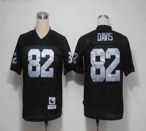 Al Davis Las Vegas Raiders black Throwback jersey