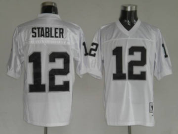 Kenny Stabler Las Vegas Raiders white jersey