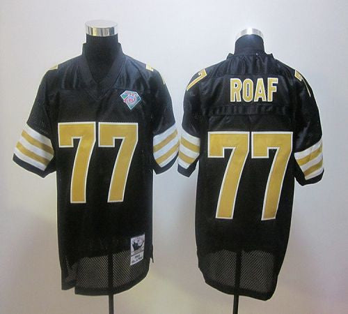 Roaf New Orleans Saints black jersey
