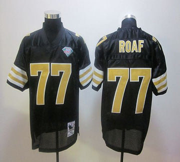 Roaf New Orleans Saints black jersey