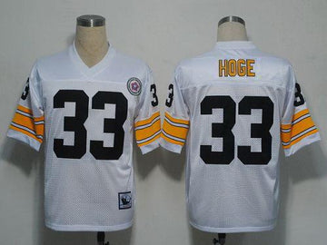 Merril Hoge Pittsburgh Steelers white jersey