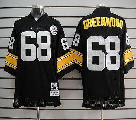 L.C. Greenwood Pittsburgh Steelers black jersey