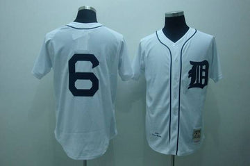 Al Kaline Detroit Tigers white Throwback jersey