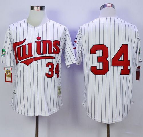 Kirby Puckett Minnesota Twins white Throwback jersey