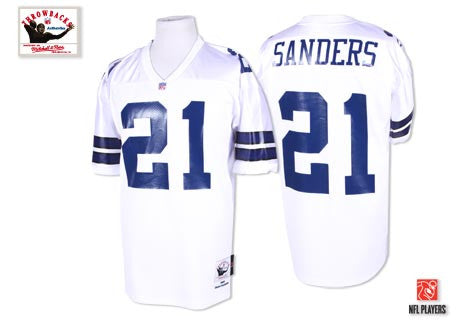 Mitchell Ness Dallas Cowboys white Throwback jersey