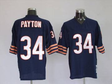 Mitchell Ness Walter Payton Chicago Bears blue Throwback jersey
