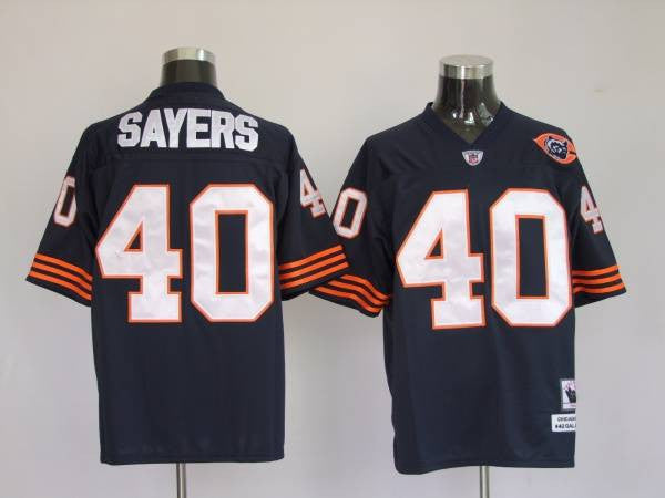 Mitchell Ness Gale Sayers Chicago Bears blue Throwback jersey