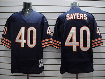 Mitchell Ness Gale Sayers Chicago Bears blue Throwback jersey