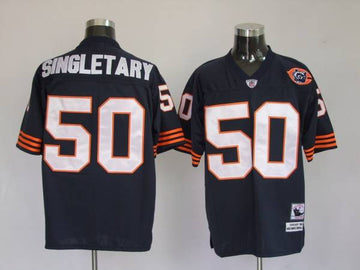 Mitchell Ness Mike Singletary Chicago Bears blue Throwback jersey