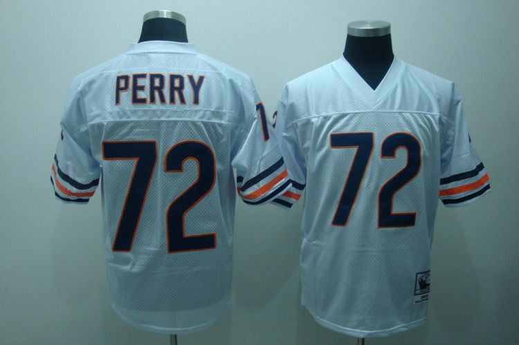 Mitchell Ness William Perry Chicago Bears white Throwback jersey