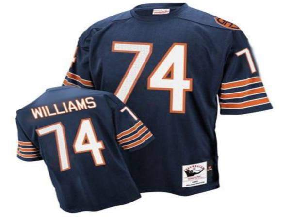 Mitchell Ness Chris Williams Chicago Bears blue Throwback jersey