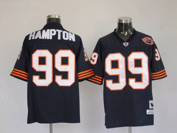 Mitchell Ness Dan Hampton Chicago Bears blue Throwback jersey