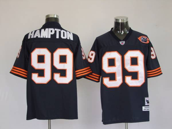 Mitchell Ness Dan Hampton Chicago Bears blue Throwback jersey