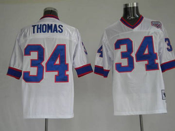 Mitchell Ness Thurman Thomas Buffalo Bills white Throwback jersey