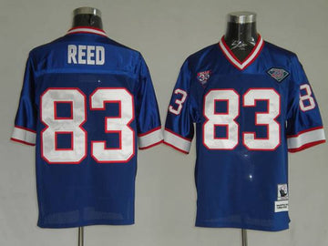 Mitchell Ness Andre Reed Buffalo Bills blue Throwback jersey
