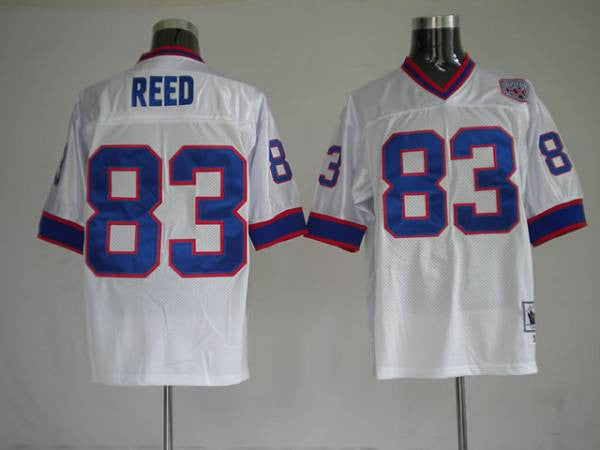 Mitchell Ness Andre Reed Buffalo Bills white Throwback jersey