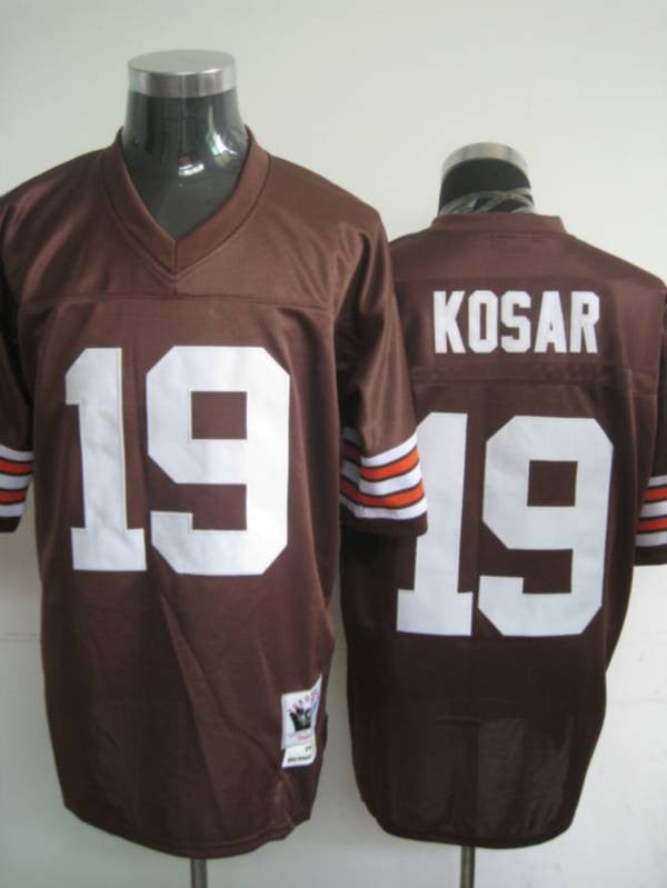 Mitchell Ness Bernie Kosar Cleveland Browns brown Throwback jersey