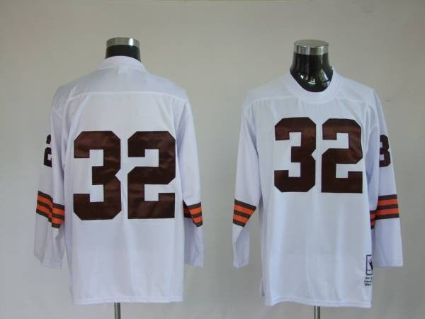 Mitchell Ness Jim Cleveland Browns brown Throwback jersey