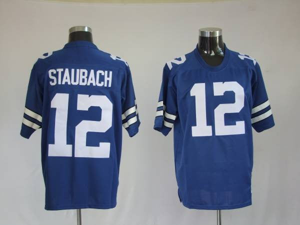 Mitchell Ness Roger Staubach Dallas Cowboys blue Throwback jersey
