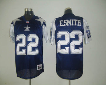 Mitchell Ness Emmitt Smith Dallas Cowboys blue Throwback jersey