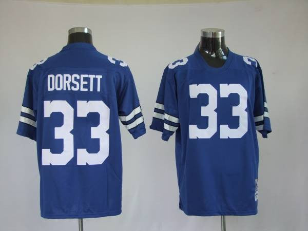 Mitchell Ness Tony Dorsett Dallas Cowboys blue Throwback jersey