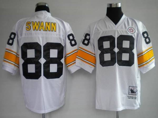 Mitchell Ness Lynn Swann Pittsburgh Steelers white Throwback jersey