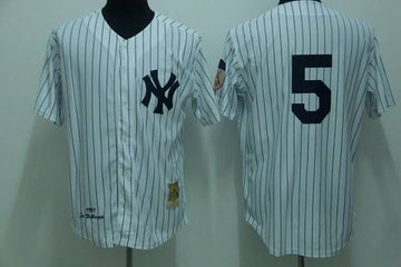 Mitchelland Ness Joe DiMaggio New York Yankees white Throwback jersey