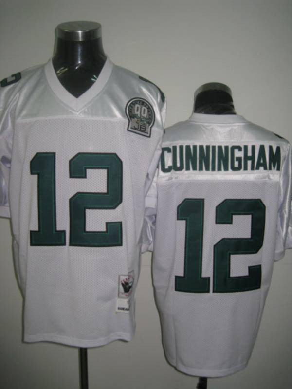 Randall Cunningham Philadelphia Eagles white Throwback jersey