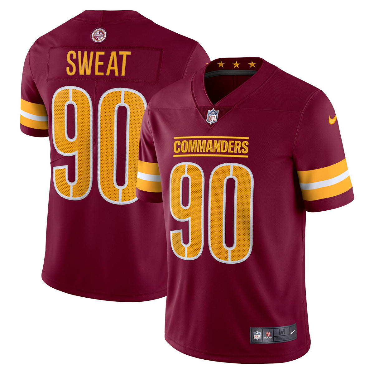 Montez Sweat Washington Commanders burgundy Limited jersey