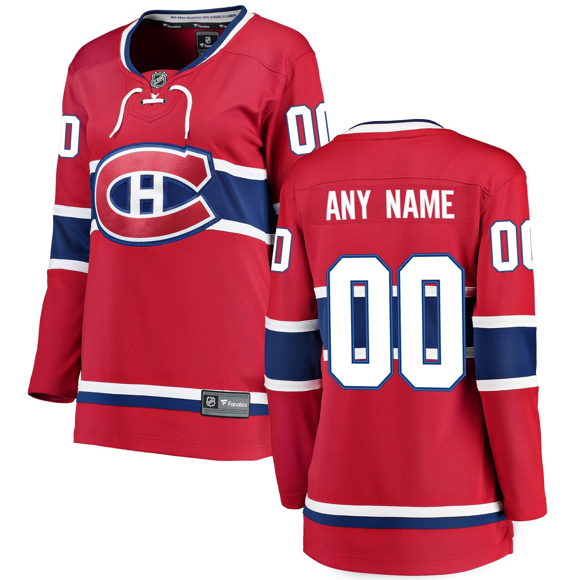 Montreal Canadiens red Home jersey