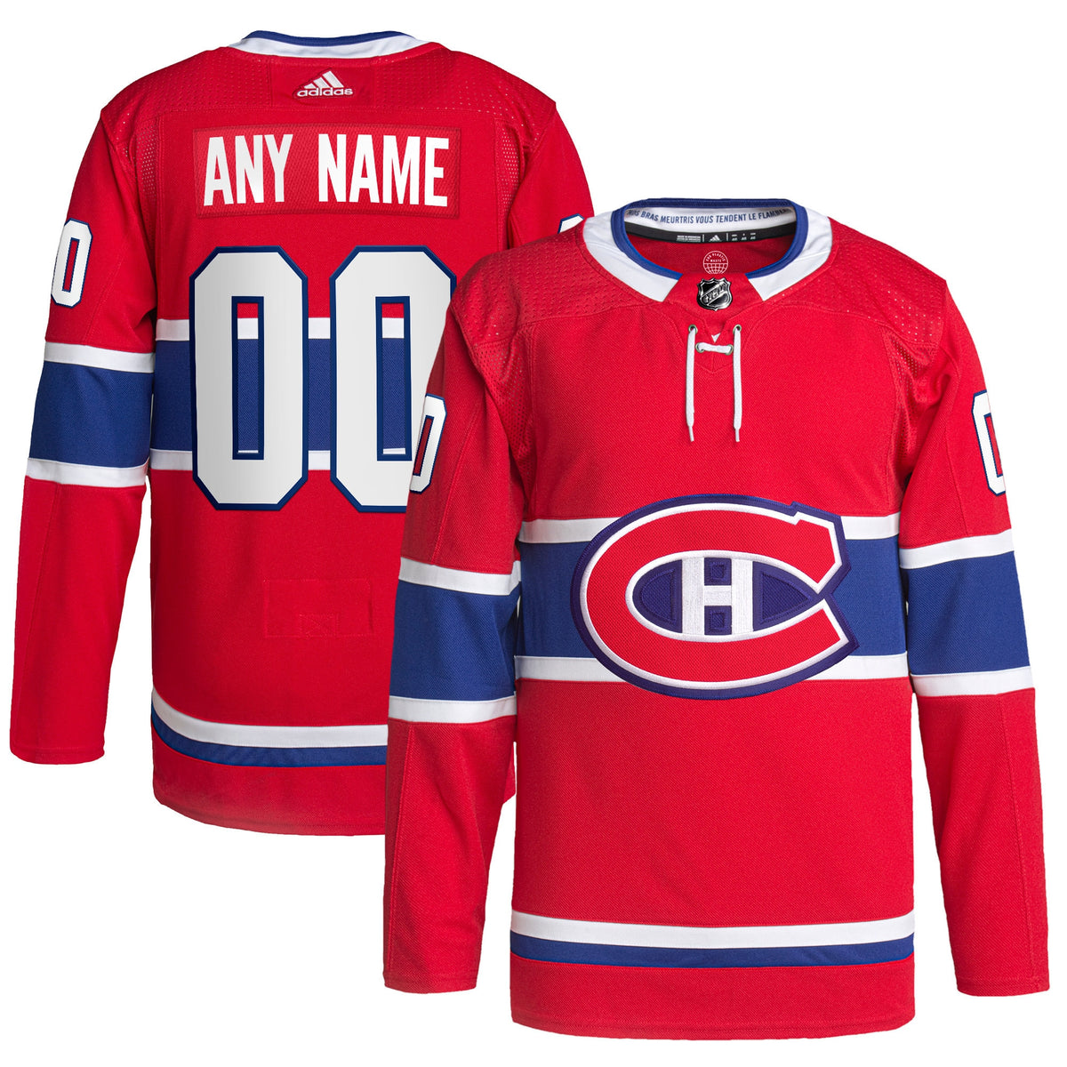 Montreal Canadiens red Home jersey