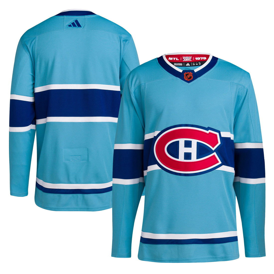 Montreal Canadiens blue Reverse Retro jersey