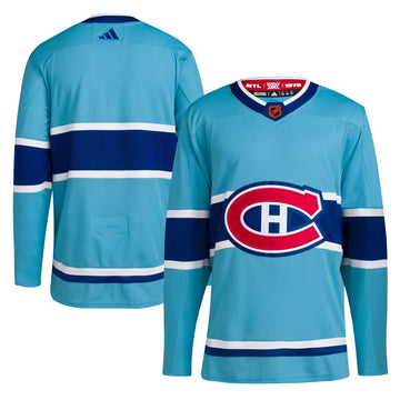 Montreal Canadiens blue Reverse Retro jersey