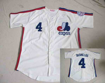 Deshields Washington Nationals white jersey