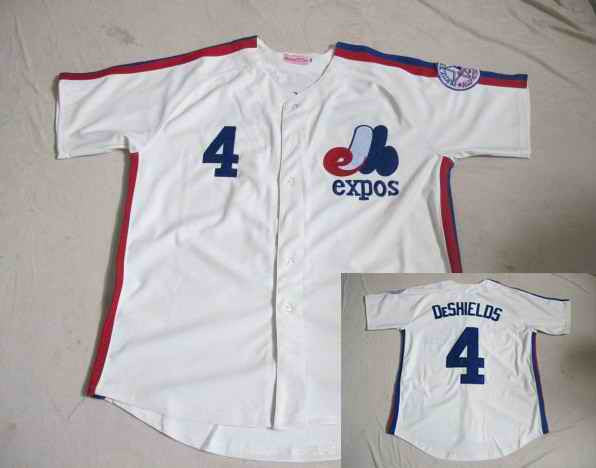 Deshields Washington Nationals white jersey