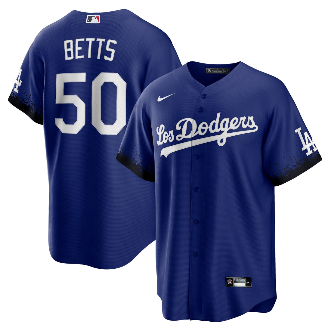 Mookie Betts Los Angeles Dodgers royal City Connect jersey