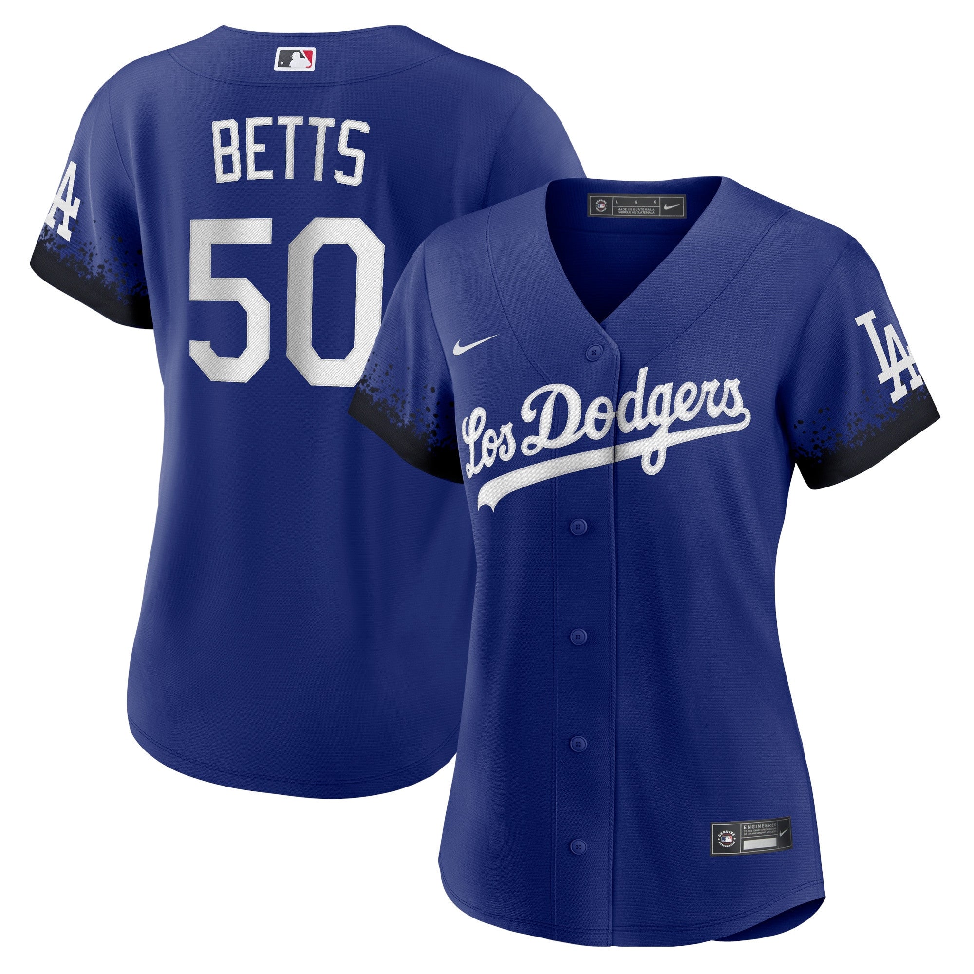 Mookie Betts Los Angeles Dodgers royal City Connect jersey